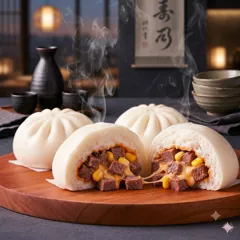 Bánh bao bò phô mai